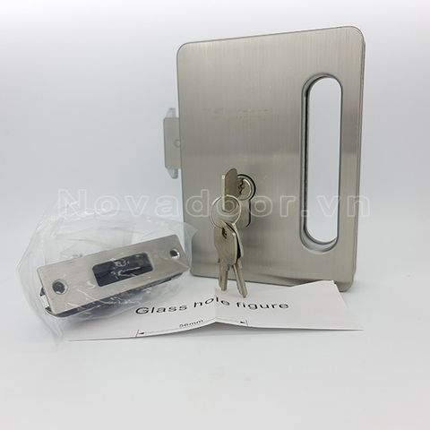 Khóa cửa lùa 524 zamilldoor 1 cánh