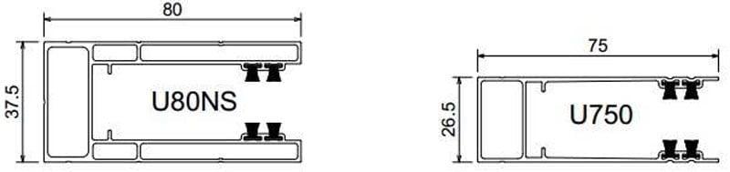 Ray hộp U80NS
