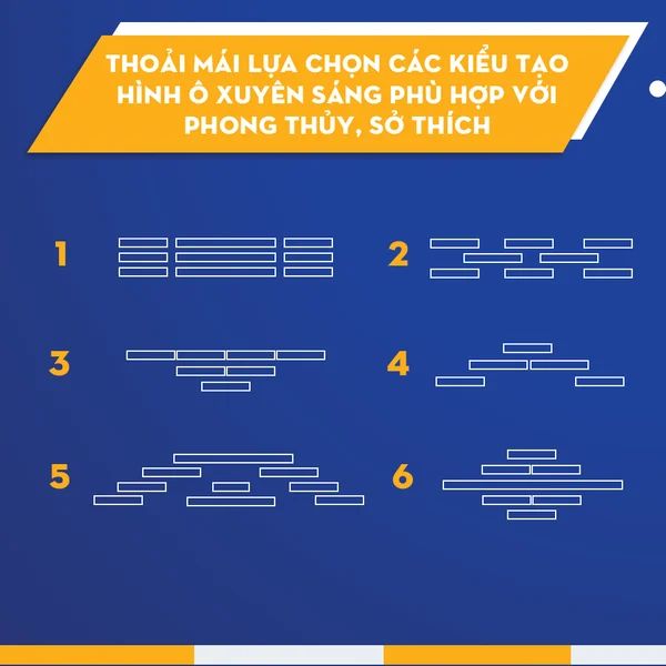 Các mẫu nan PC xuyên sáng