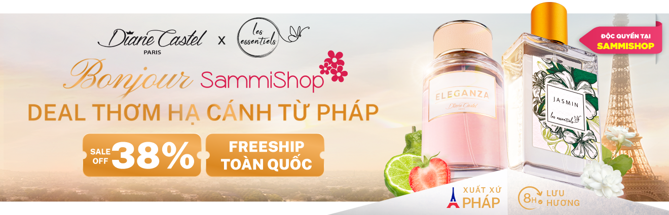 Nước hoa Pháp Les Essentiels & Diane Castel