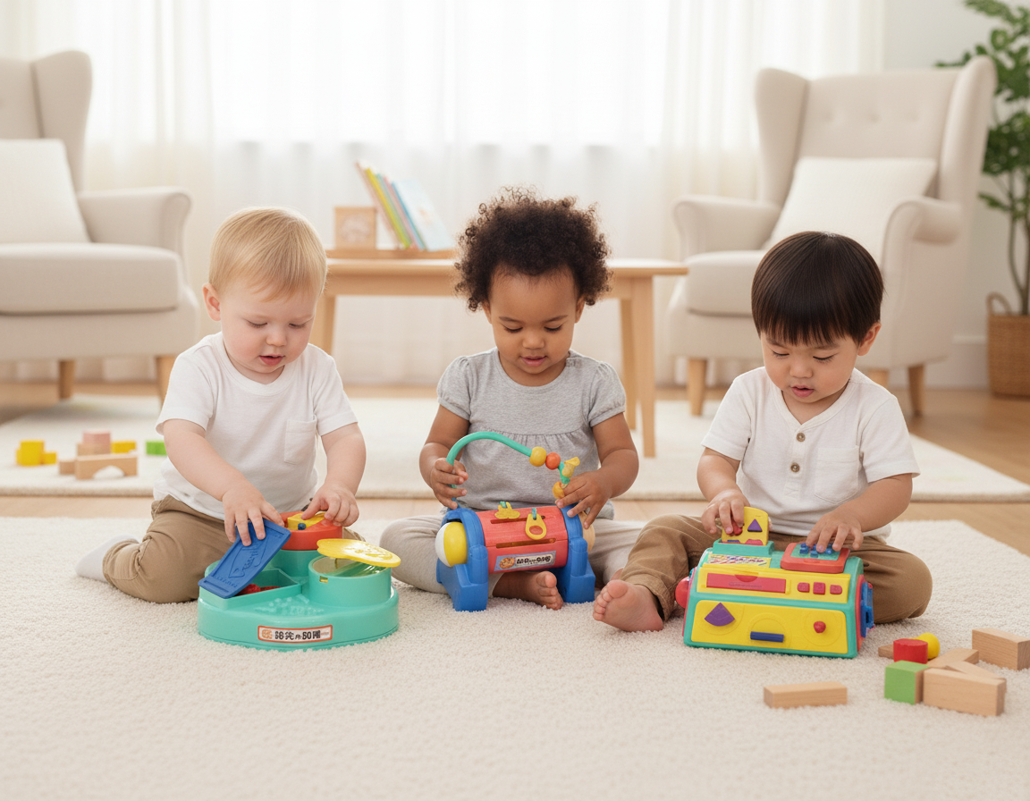 Đồ Chơi Bận Rộn Cho Bé Từ 7 Tháng Tuổi