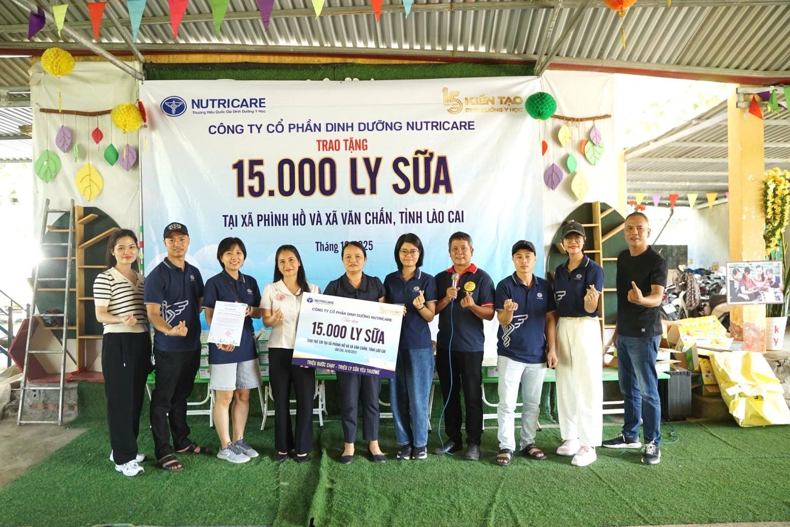 Nutricare lan tỏa yêu thương – Hành trình “Triệu bước chạy, Triệu ly sữa yêu thương” đến với trẻ em vùng cao Lào Cai