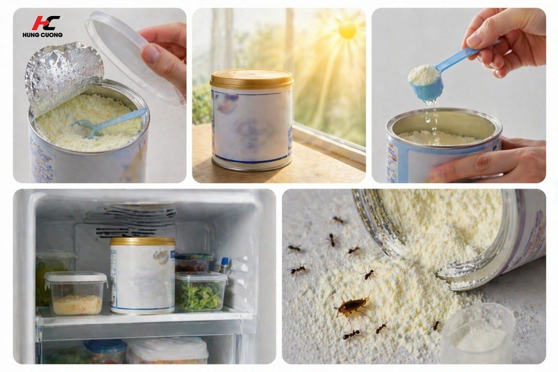 5 Dấu Hiệu Sữa Bột Bị Hư Và Cách Xử Lý An Toàn Cho Bé Từ Chuyên Gia