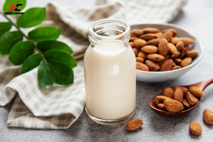 Sữa hạnh nhân tự nấu lành tính