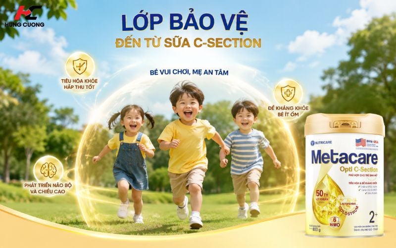 Thành phần nổi bật của MetaCare Opti C-Section 2+
