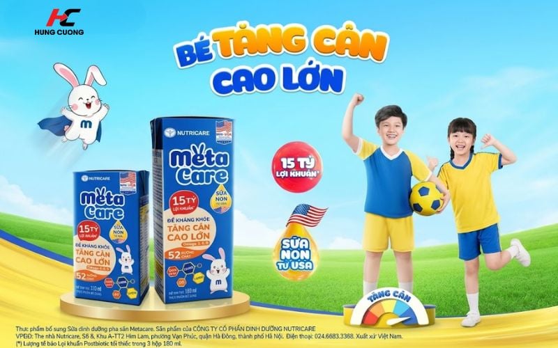 Cao khoẻ cùng MetaCare Eco
