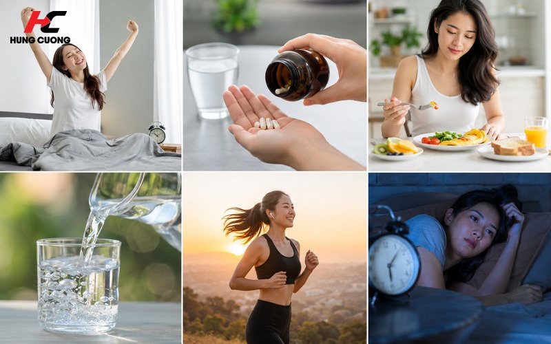 Nên uống vitamin B vào buổi sáng để đạt hiệu quả cao