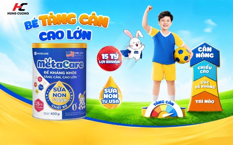 Sữa Metacare 0+