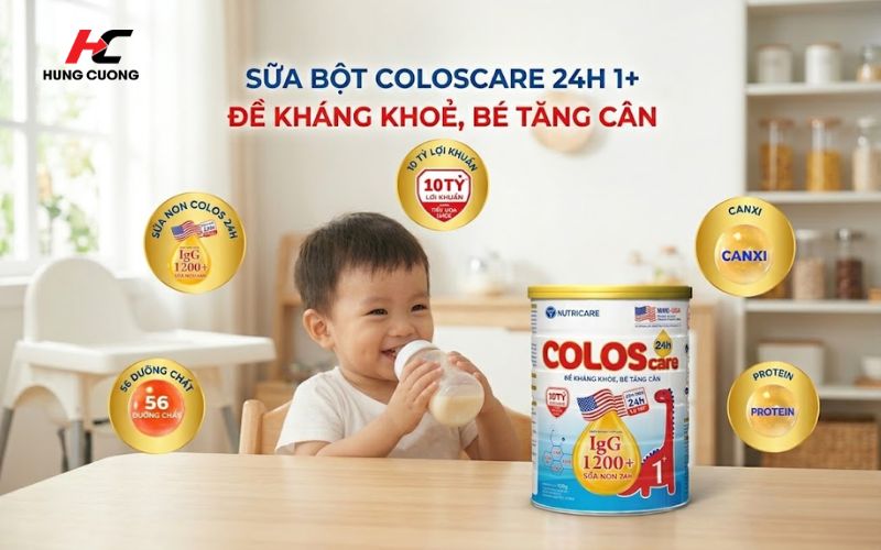 Thành phần nổi bật của sữa ColosCare 1