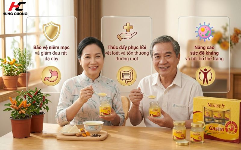 Công dụng của Nunest Gastro