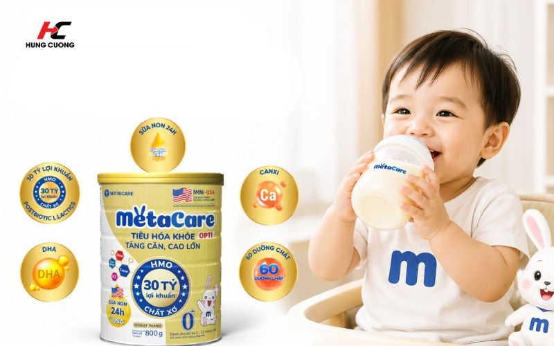 Thành phần nổi bật của Metacare Opti 0+