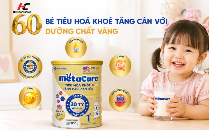 Thành phần nổi bật của Metacare Opti 1+
