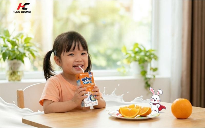 Công dụng của sữa Metacare Yoyo vị cam