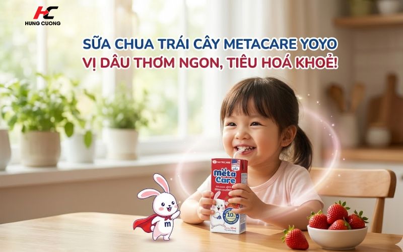 Sữa Metacare Yoyo vị dâu