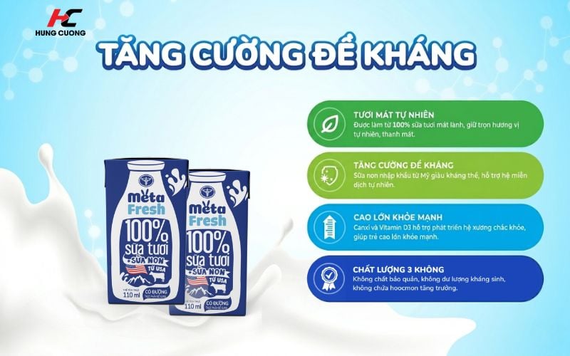Công dụng của Meta Fresh có đường