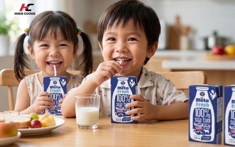 Thành phần nổi bật của Meta Fresh có đường