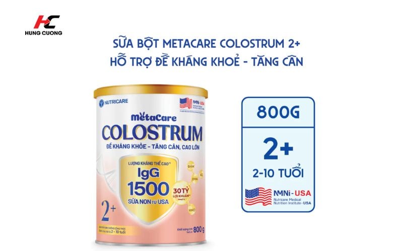 Sữa bột MetaCare Colostrum 2+