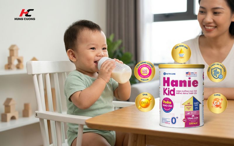 Thành phần nổi bật của Hanie Kid 0+