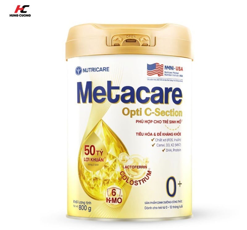 Sữa Bột Nutricare Metacare Opti C-Section 0+