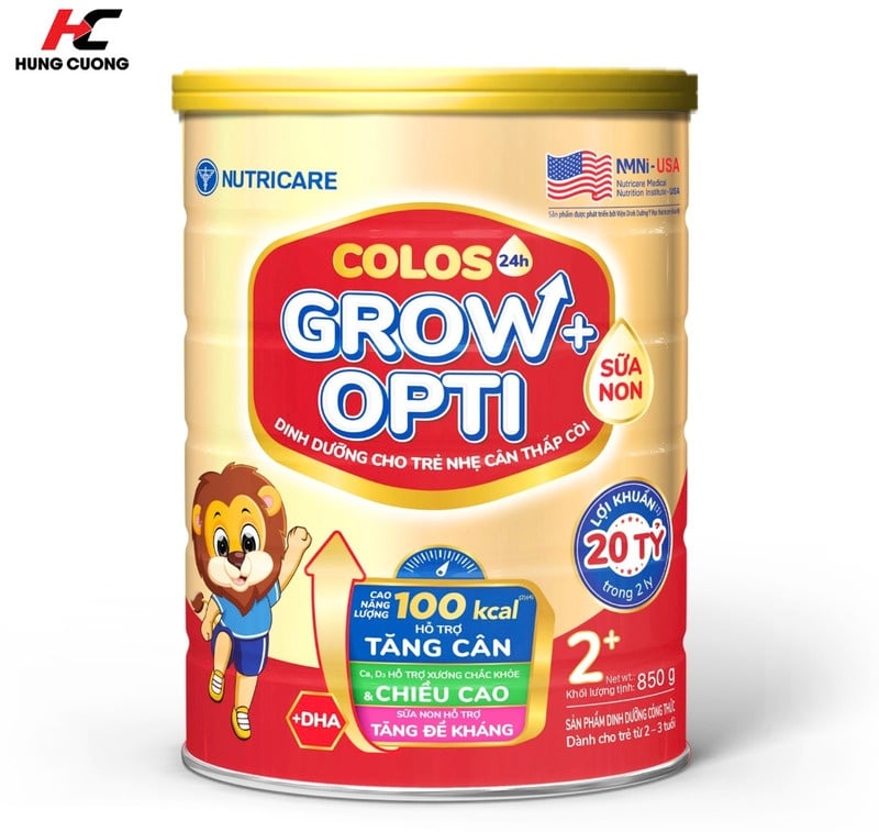 Sữa bột Nutricare Smarta Grow Opti 3