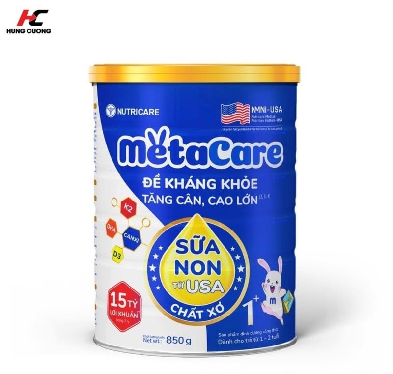 Sữa bột Nutricare Metacare 1+