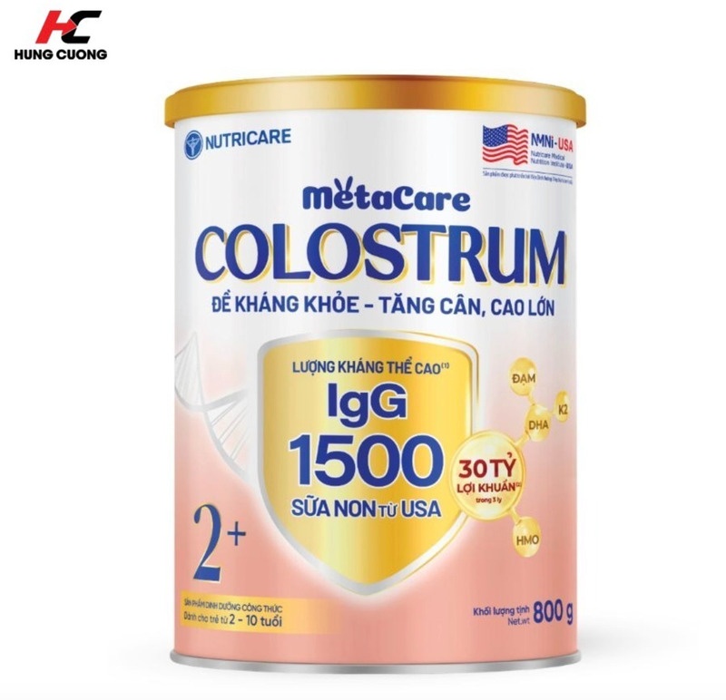 Sữa bột Nutricare Metacare Colostrum 2+
