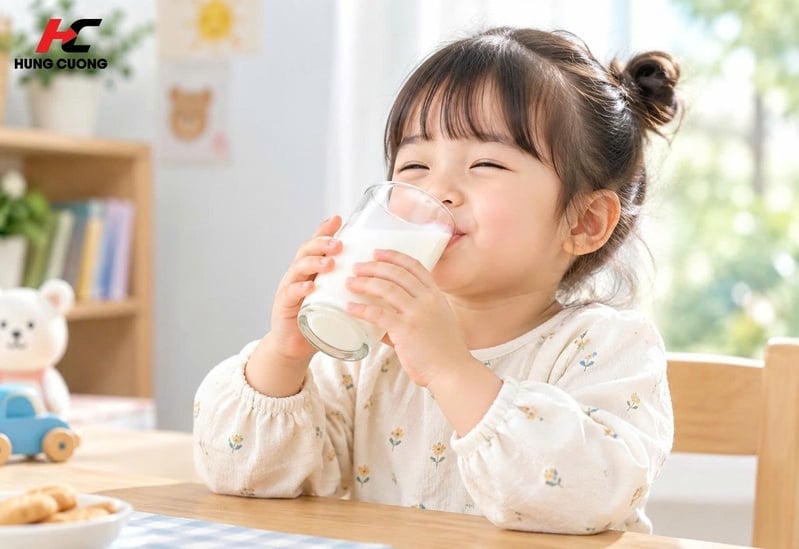 bổ sung năng lượng cho bé