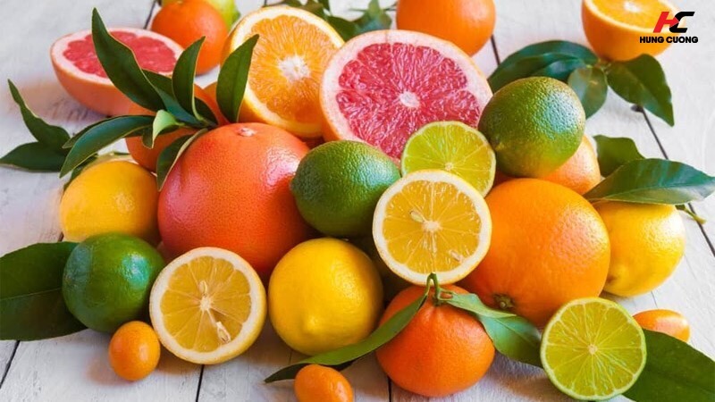 Các loại quả họ cam quýt và quả bơ tươi