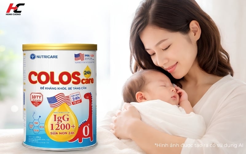 ColosCare 24h 0+ dành cho trẻ sơ sinh