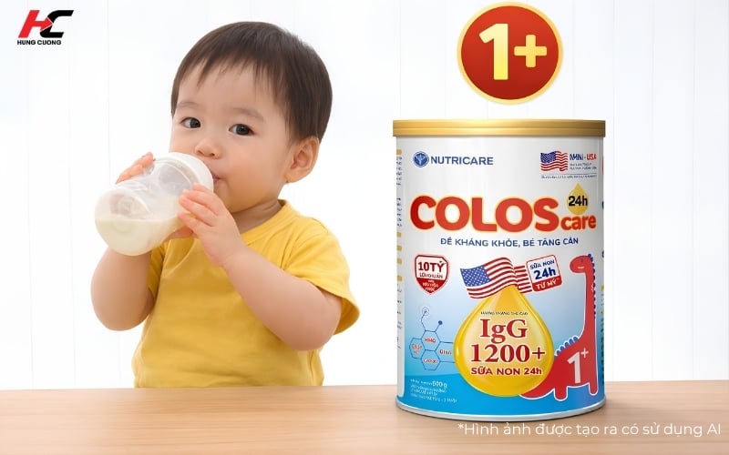 ColosCare 24h 1+ dành cho trẻ từ 1 tuổi trở lên