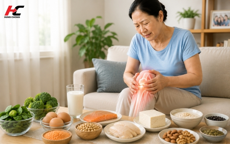 Bổ sung dinh dưỡng khi khớp có dấu hiệu đau nhức