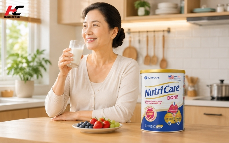 Nutricare Bone - sữa bổ sung dinh dưỡng cho người bị xương khớp