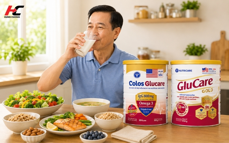 Dinh dưỡng đúng cách giúp kiểm soát đường huyết tốt