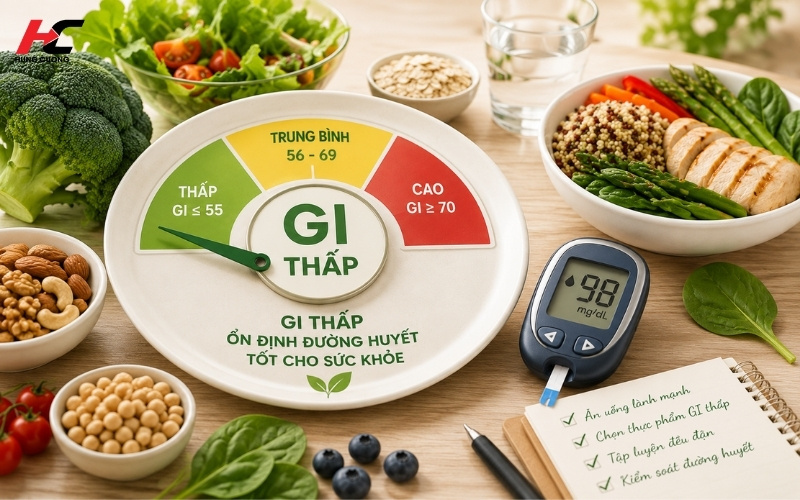 Chọn sản phẩm có chỉ số đường huyết thấp