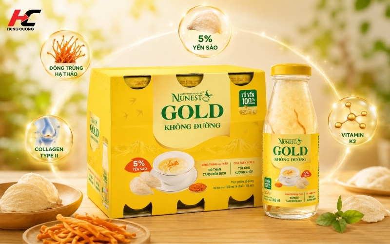 Nunest Gold Không Đường - Chọn lựa thích hợp cho người tiểu đường