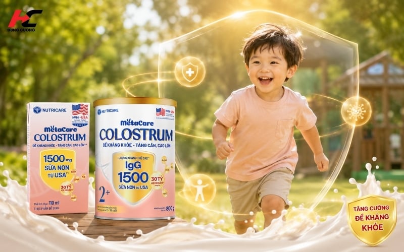 Metacare Colostrum&nbsp;- Dinh dưỡng hỗ trợ tăng đề kháng cho bé