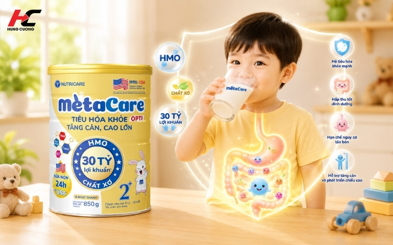 dinh dưỡng hỗ trợ tiêu hóa Metacare Opti