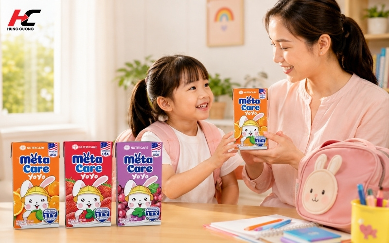 dinh dưỡng hỗ trợ tiêu hóa Metacare Yoyo cải thiện tiêu hóa trẻ