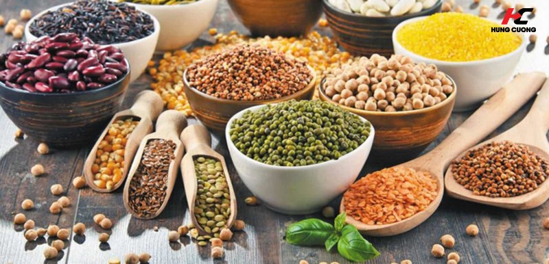 Các loại đậu họ nành và ngũ cốc nguyên hạt