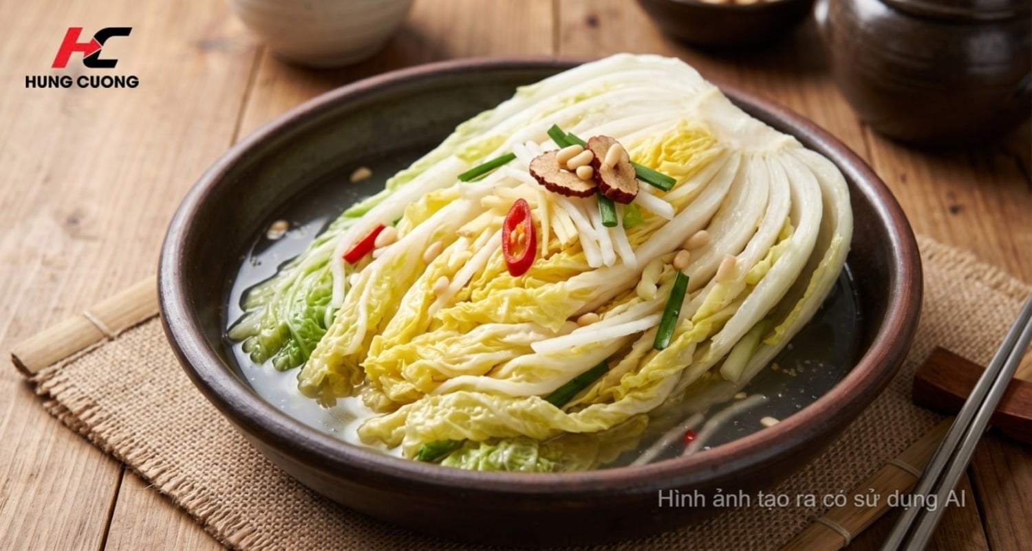 Kim chi không cay