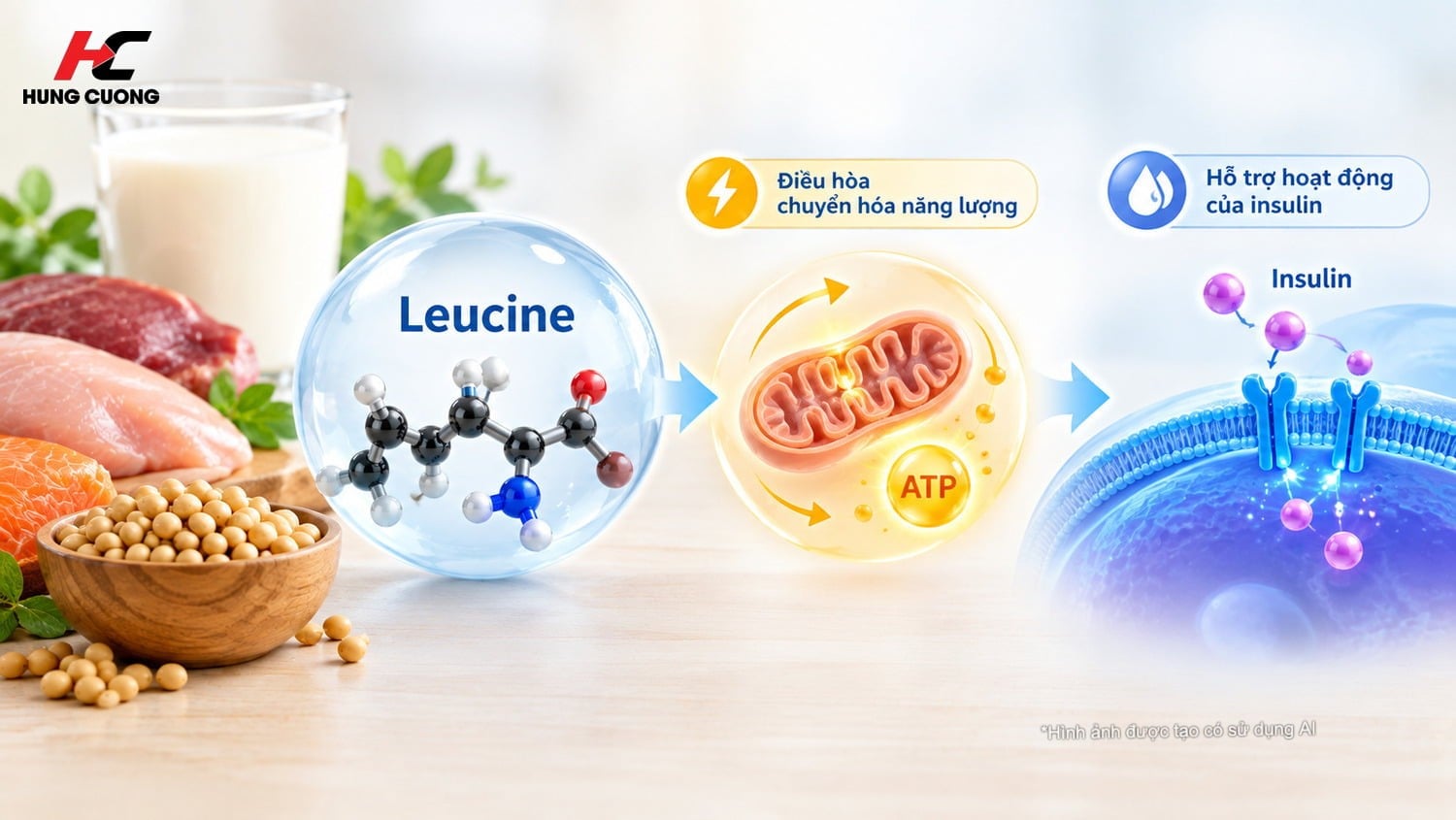 lecine hỗ trợ ổn định chuyển hóa đường huyết