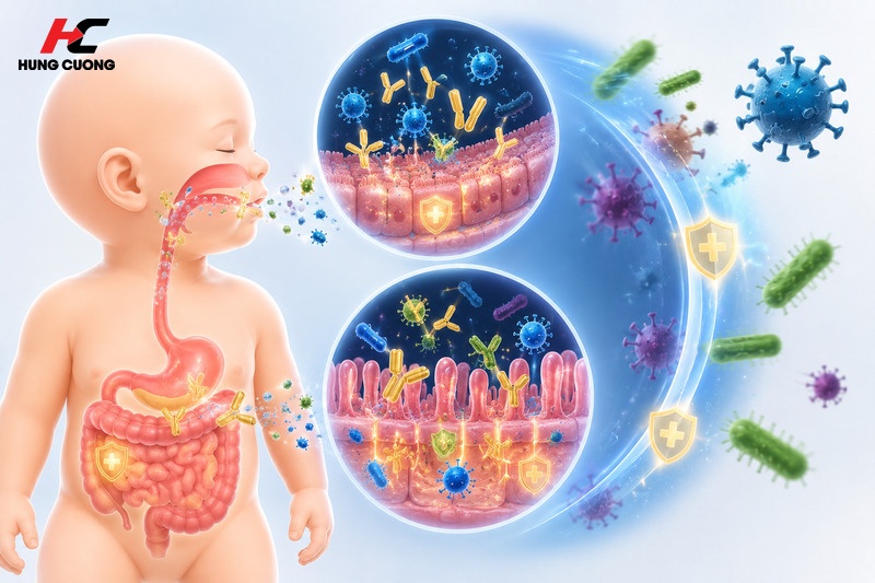 Vai trò của Lactoferrin đối với các nhóm thể trạng trẻ nhỏ