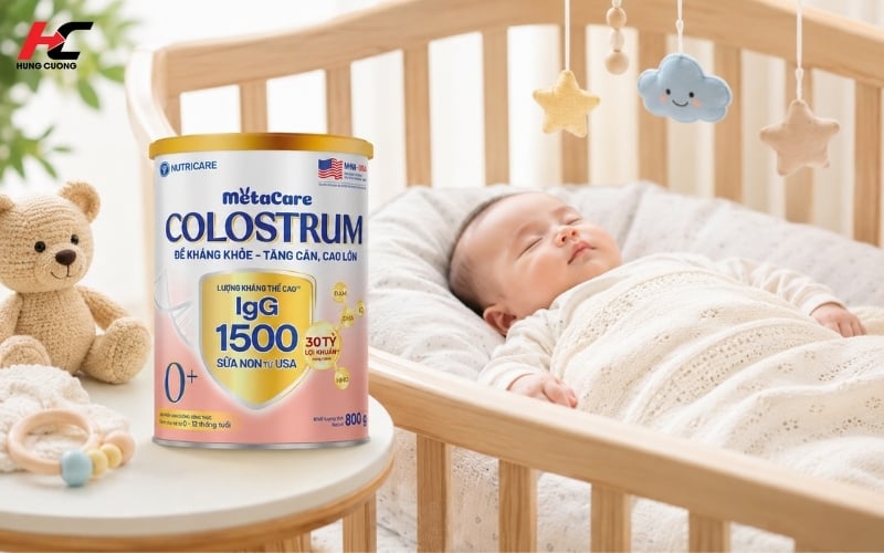 Metacare Colostrum 0+ là sản phẩm riêng biệt cho trẻ từ 0 tháng tuổi