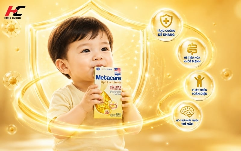 Metacare Opti C-Section giúp bé tăng cường đề kháng