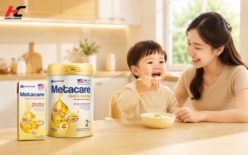 Metacare Opti C-Section hỗ trợ bé ăn ngon miệng