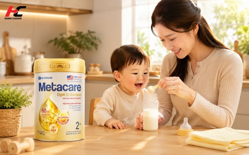 Mẹ cho bé dùng sữa đúng cách giúp giữ nguyên dinh dưỡng