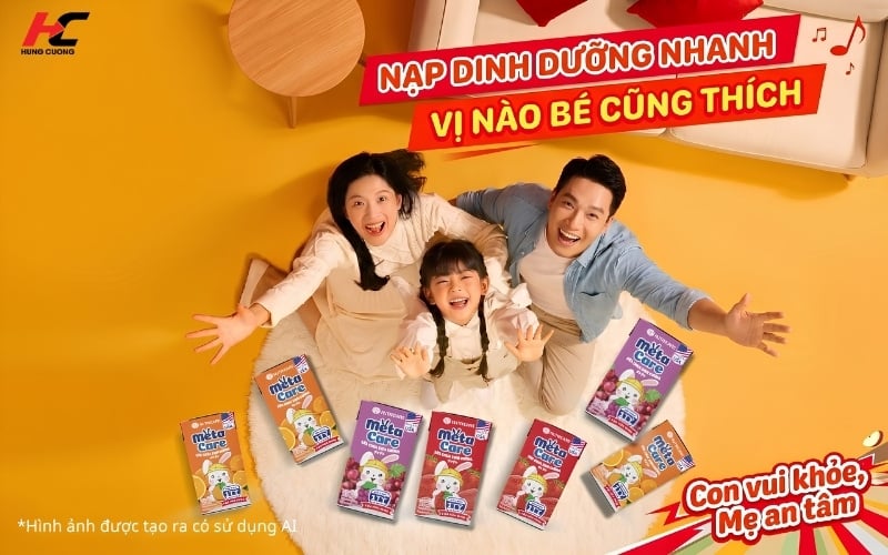Metacare Yoyo bổ sung dinh dưỡng nhanh