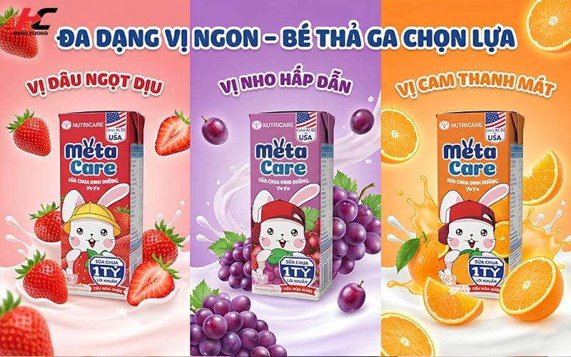 Metacare Yoyo đa dạng hương vị trái cây