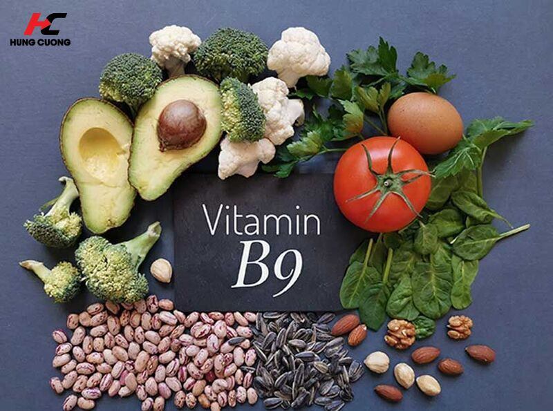 Vitamin B9 (Axit Folic) - Nhân tố phân chia tế bào