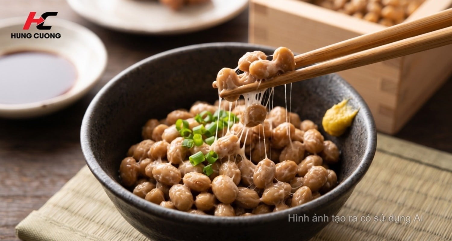 Đậu nành lên men natto